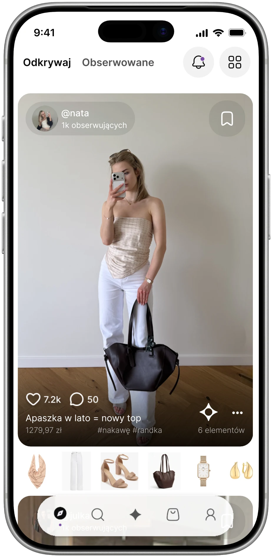 Inni odkrywają Twój outfit